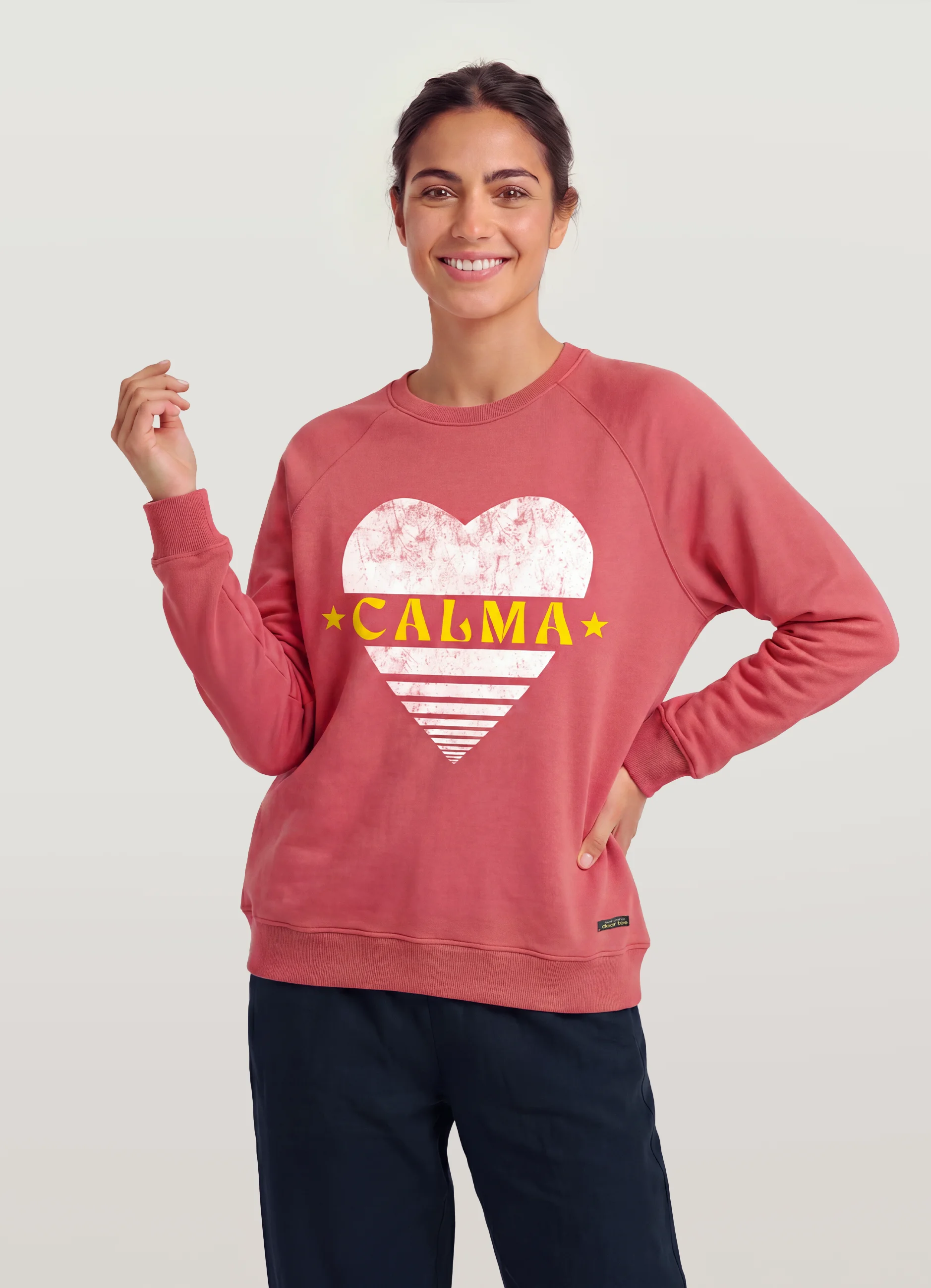 Sudadera mujer Calma Corazon
