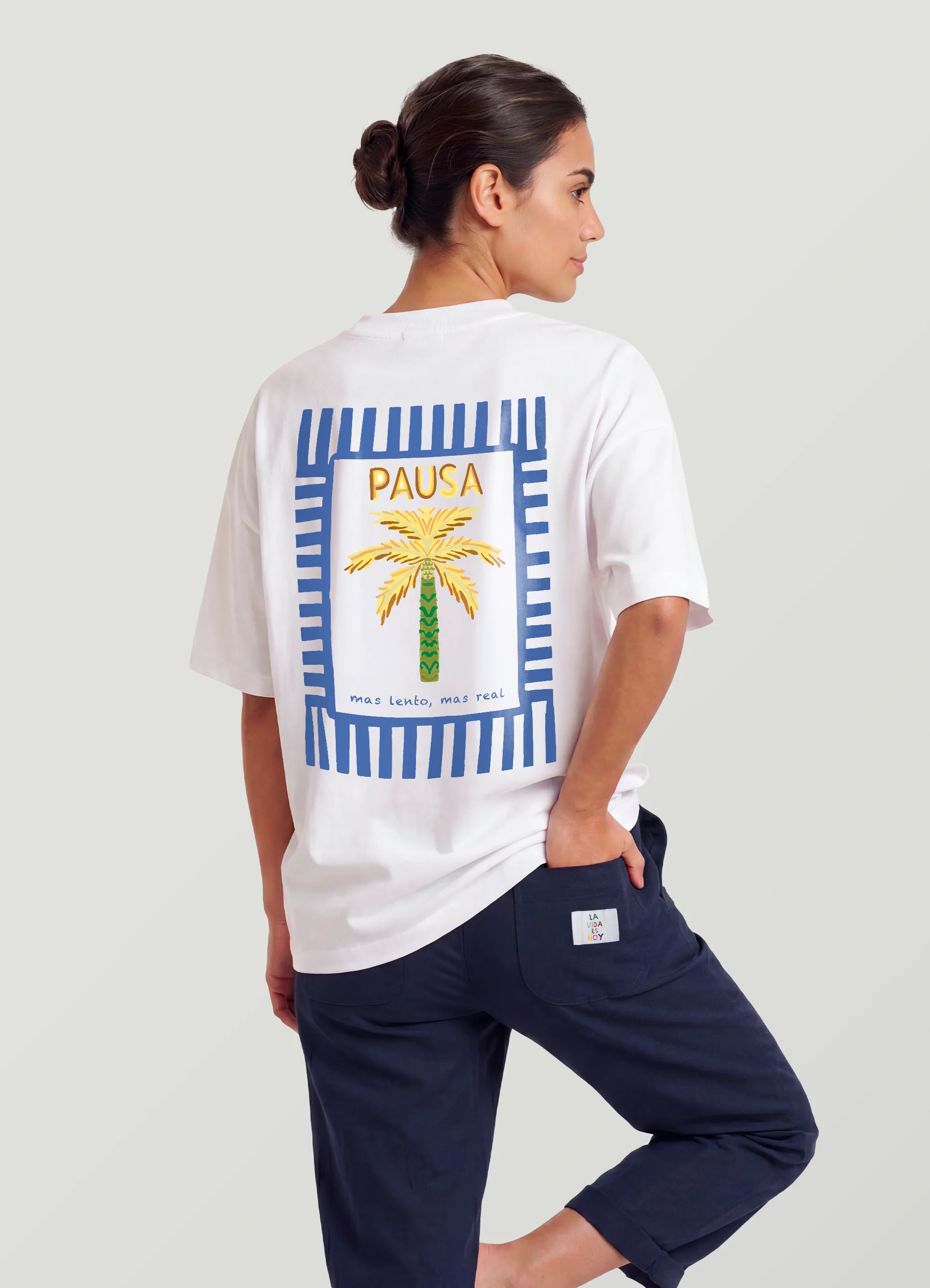 Camiseta mujer Pausa 26