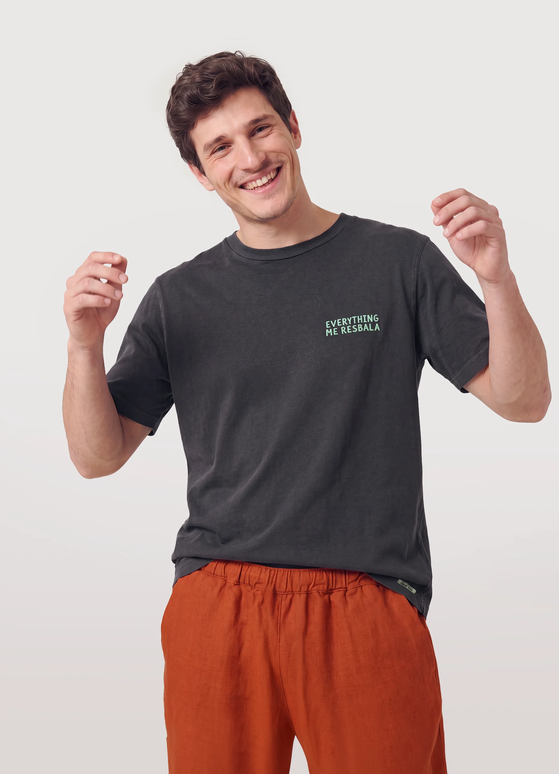 Camiseta hombre Everything me resbala TR VDE